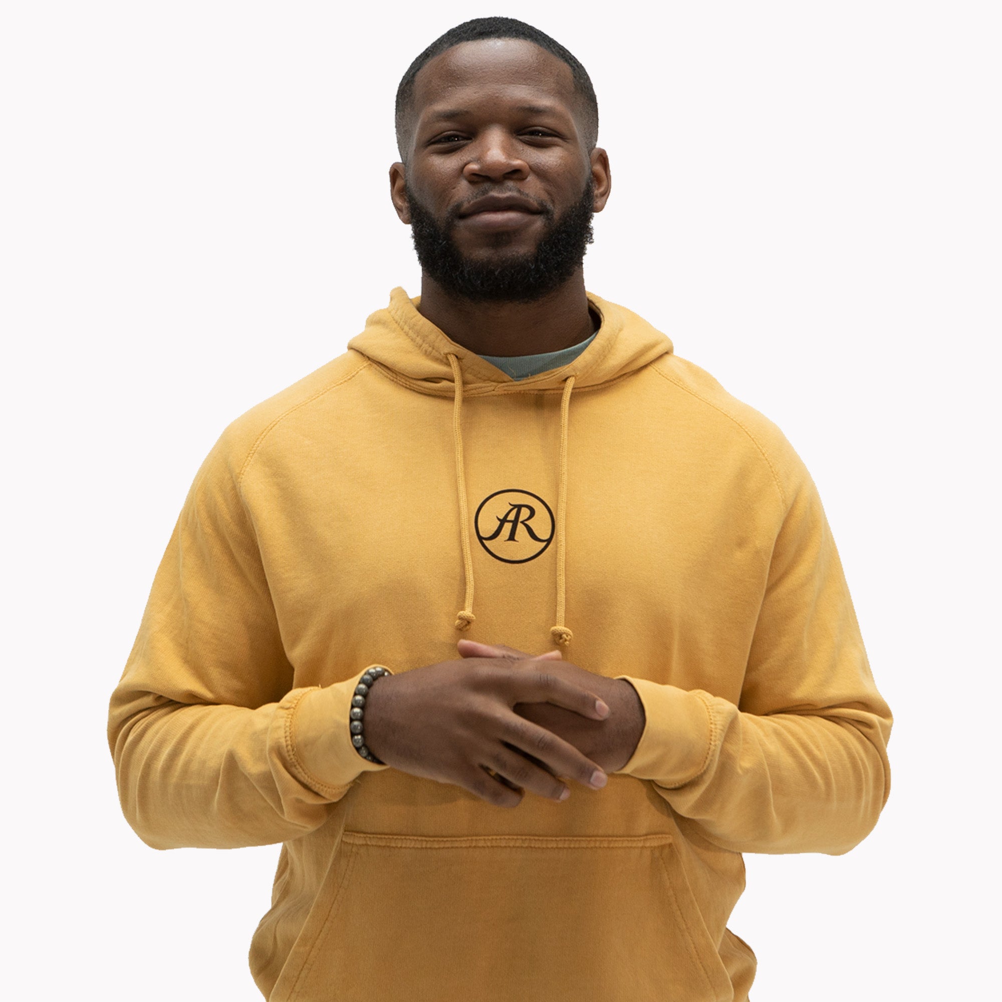 Mustard yellow hoodie store mens